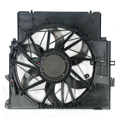 Ventilateur de refroidissement de moteur de pièces d'auto de fan de radiateur pour la fan 17427601176 de radiateur de BMW F25 400W