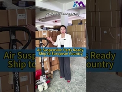 Des pièces de suspension aérienne prêtes à être expédiées en Europe!