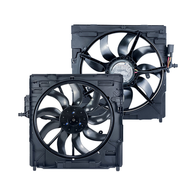 Rassemblement de ventilateur de refroidissement en plastique pour E70 E71 F15 F16 ISO TS15949 Certification 17428618242 17427647753