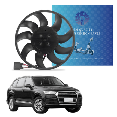 Ventilateur de refroidissement de voiture en plastique pour Audi Q7 2016 Vice certifié ISO TS15949 de haute qualité