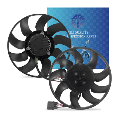 Ventilateur de refroidissement de voiture en plastique pour Audi Q7 2016 Vice certifié ISO TS15949 de haute qualité