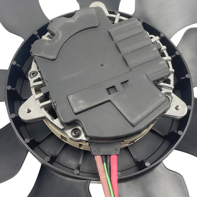 Ventilateur de refroidissement de voiture en plastique pour Audi Q7 2016 Vice certifié ISO TS15949 de haute qualité
