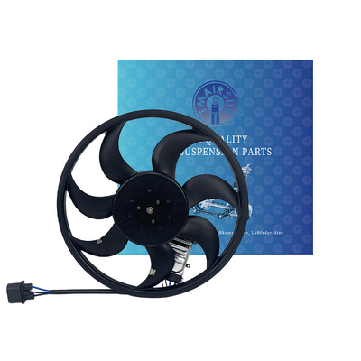 Équipement de ventilateur de refroidissement en caoutchouc, acier et aluminium pour le radiateur Volkswagen Touareg
