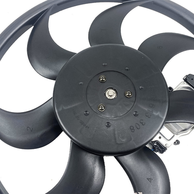 Équipement de ventilateur de refroidissement en caoutchouc, acier et aluminium pour le radiateur Volkswagen Touareg