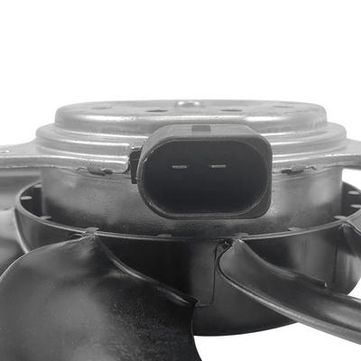 Assemblage de ventilateur de refroidissement du radiateur électrique pour Audi A4 S4 Q5 A5 A7 Macan avec composants en aluminium en caoutchouc et acier