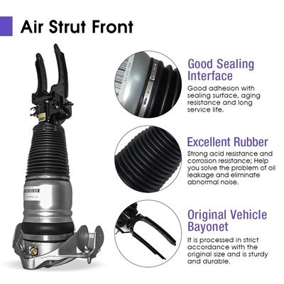 Automobile Aspirateur de choc de suspension d'air 7L6616039D Aspirateur de choc avant à soupape d'air pour Q7 4L 2007-2015