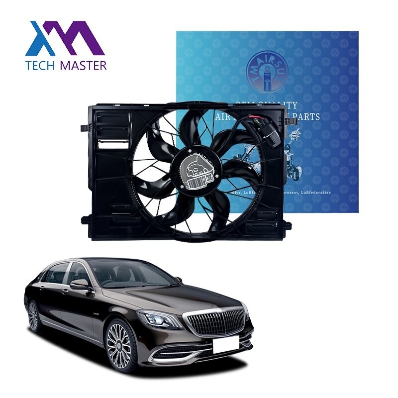 4 Clyinders 600W Parties Ventilateur de refroidissement du radiateur de voiture pour Mercedes Benz Modèles de classe A W117 W176 W247 A2479060100