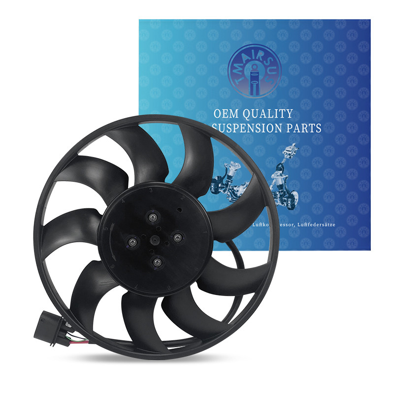 Rassemblement de ventilateur de refroidissement en plastique efficace pour le refroidissement du moteur Porsche Cayenne 8W0959455K PAB95945520 PAB95945530