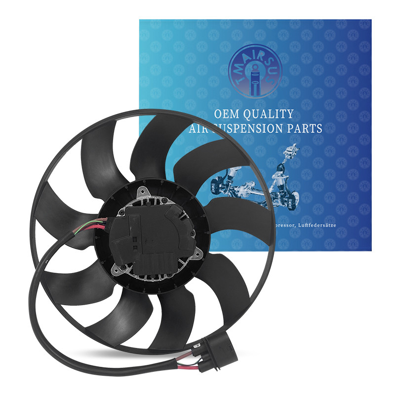 Radiateur de ventilateur de refroidissement pour Porsche Cayenne Radiateur de ventilateur de refroidissement électrique 8W0959455K PAB95945520