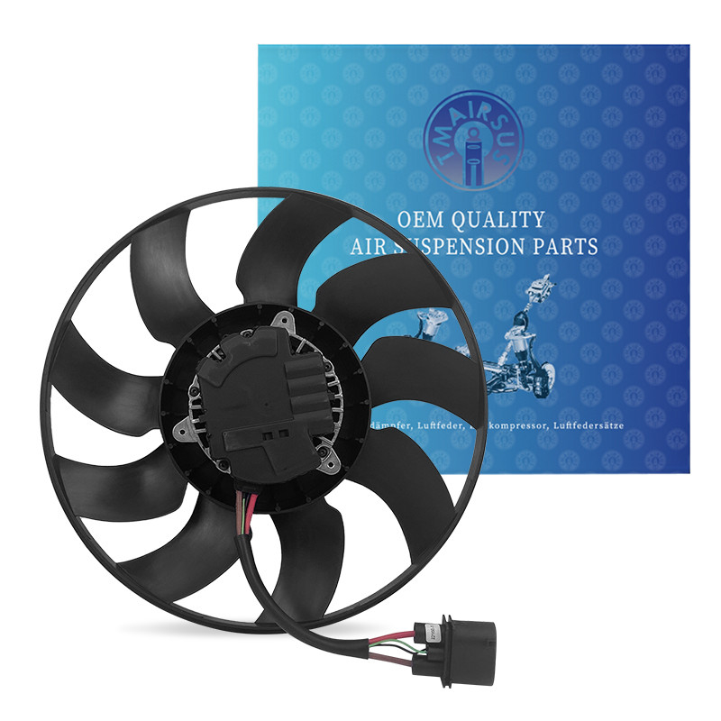 Assemblage de ventilateur du radiateur de refroidissement du moteur pour ventilateur de refroidissement Volkswagen Touareg Certifié ISO TS15949