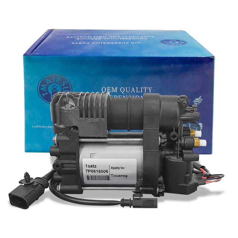 Une pompe à compresseur à suspension d'air fiable et durable 95835890100 7P0616006 Pour Porsche Cayenne Touareg Macan et Hyundai Volvo