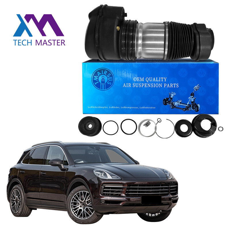 Pour la Porsche Cayenne 9Y0, le ressort à air avant gauche sans soupape magnétique 2018-2022 9Y0616039 9Y0616040 9Y0616039