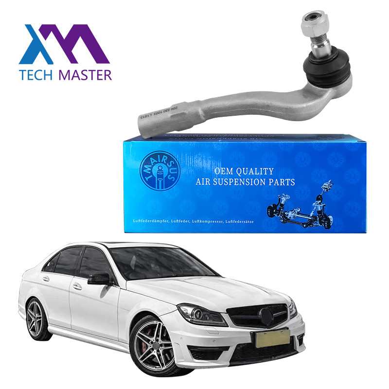 Test 100% professionnel Fin de la tige en argent pour Mercedes Benz W204 Pièces de suspension automobile Direction de la tige extérieure 204301003