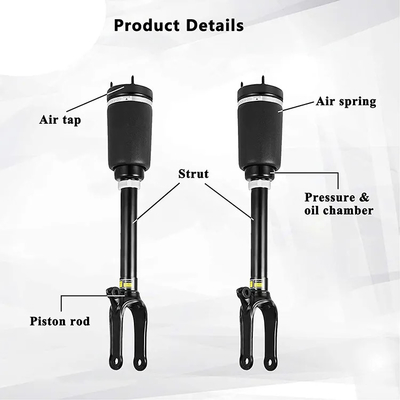 1643204613 Suspension pneumatique de choc pour le montage avant gauche droite 1643206013 1643205813
